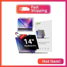 Acer 2 Pack Laptop Privacy Screen for MacBook Pro 14 Inch 2021-2024 M1, M2, M3