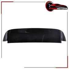 Fits 92-95 Honda Civic Hatchback Roof Spoiler Rain Deflector Gloss Black Abs