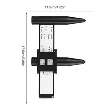 ✅ Wheel Holes Bolt Pattern Tool Gauge Sliding PCD Measuring Ruler 4-5-6-8 Lug