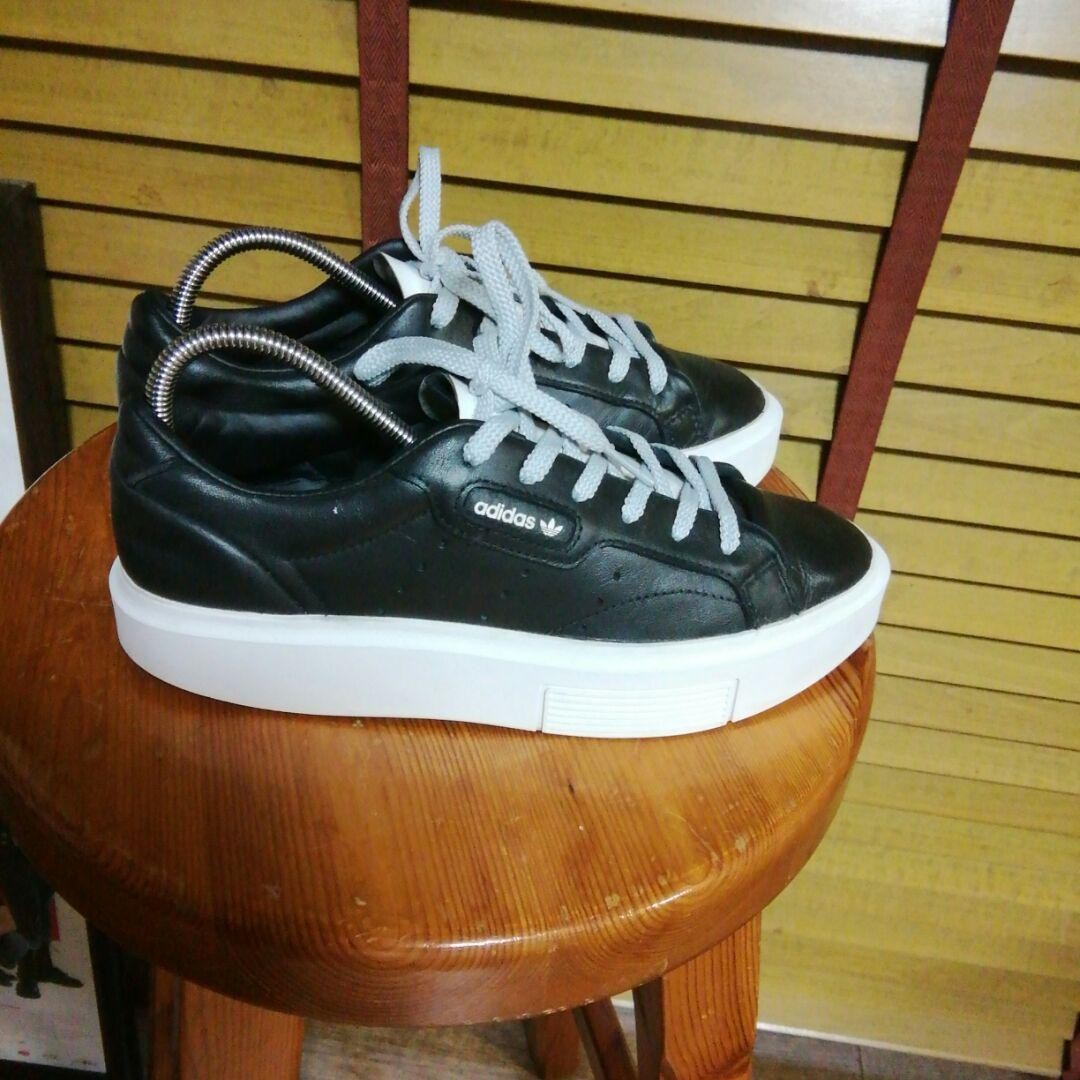 SAOLA Sneakers da donna 6 5 Stati Uniti Adidas eleganti suola spessa in pelle bassa tecnologia gomma edizione limitata