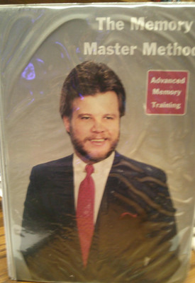 The Memory Master Method (Advanced Memory Training) Audio Cassette Vintage   W31