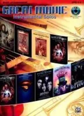 Alfred Publishing | Great Movie Instrumental Solos | Taschenbuch | Englisch