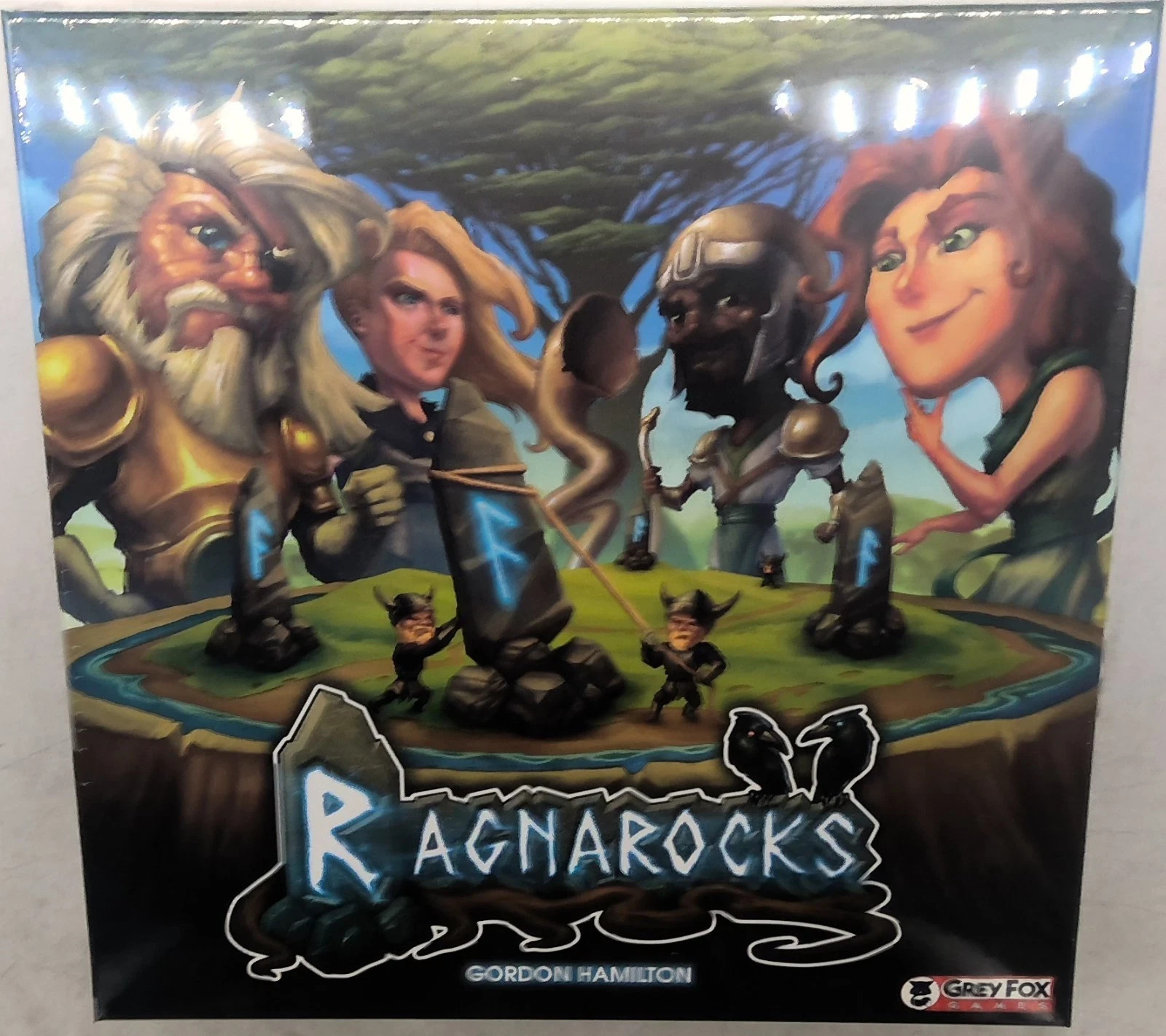 Jeu de société RAGNAROCKS dans le rôle d'un contrôle de zone Viking 2-6 joueu...
