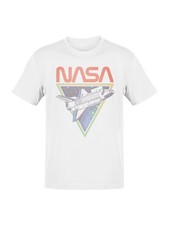 Officially Licensed NASA Vintage Space Shuttle Design Men's T-shirt