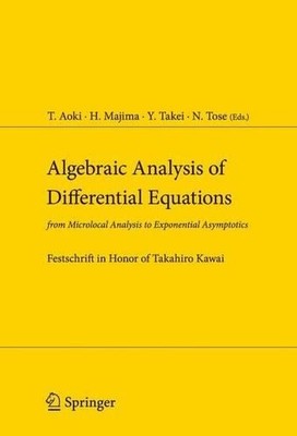 Algebraic Analysis of Differential Equations - 9784431998273