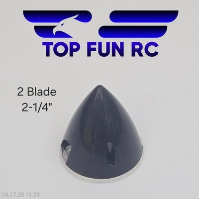 RC Plastic Spinner 2-Blade 2 1/4'' For Model Airplanes