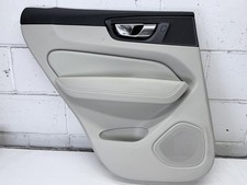 VOLVO XC60 MK2 2019 REAR LEFT DOOR CARD PANEL LEATHER GRAY 31446176