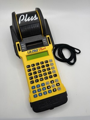 Brady ID Pro Plus Portable Wire Marker Label Printer