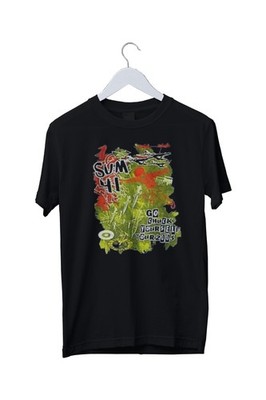 Vintage Sum 41 2005 Tour Graphic Print Unisex T-Shirt Herren S M L XL 2 3 4 XL  