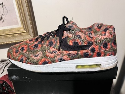2018 Men's Nike Air Max 1 One Premium SE Floral Merabb Spruce Used Size 13 Rare