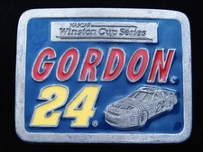 RG01138 VINTAGE 1998  NASCAR WINSTON CUP SERIES GORDON 24  BELT BUCKLE