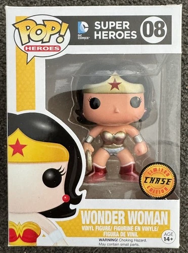 Funko Pop 08 CHASE Wonder Woman DC
