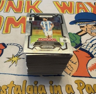2026 FIFA World Cup Panini Prizm Monopoly COMPLETE SET #1-100 Messi Yamal Mbappé