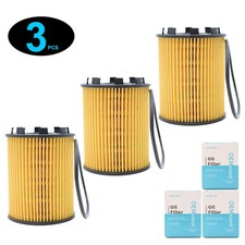 3x Ölfilter Satz Für JEEP COMPASS RENEGADE LANCIA DELTA FIAT PUNTO K68102241AA