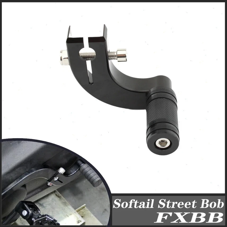 Palanca de cambio del talón con estriberas de cambio para Harley Davidson Softail Street Bob Foto 3 de 4