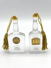 Jack Daniels Lead Crystal 1913, 1914 Gold Medal Christmas Ornament Commemorative