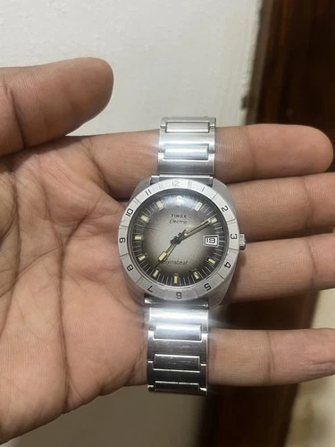 Vintage 70s Timex Electric Dynabeat Watch (Working)