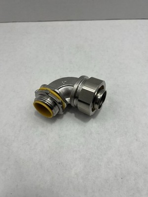 (QTY 1) CH LTB10090SS -1'' liquid tight connector 90°, Stainless steel, insulated