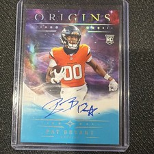 2025 Panini Origins - Rookie Autographs Pat Bryant #RA-PAT /25 On Card Auto. rookie card picture