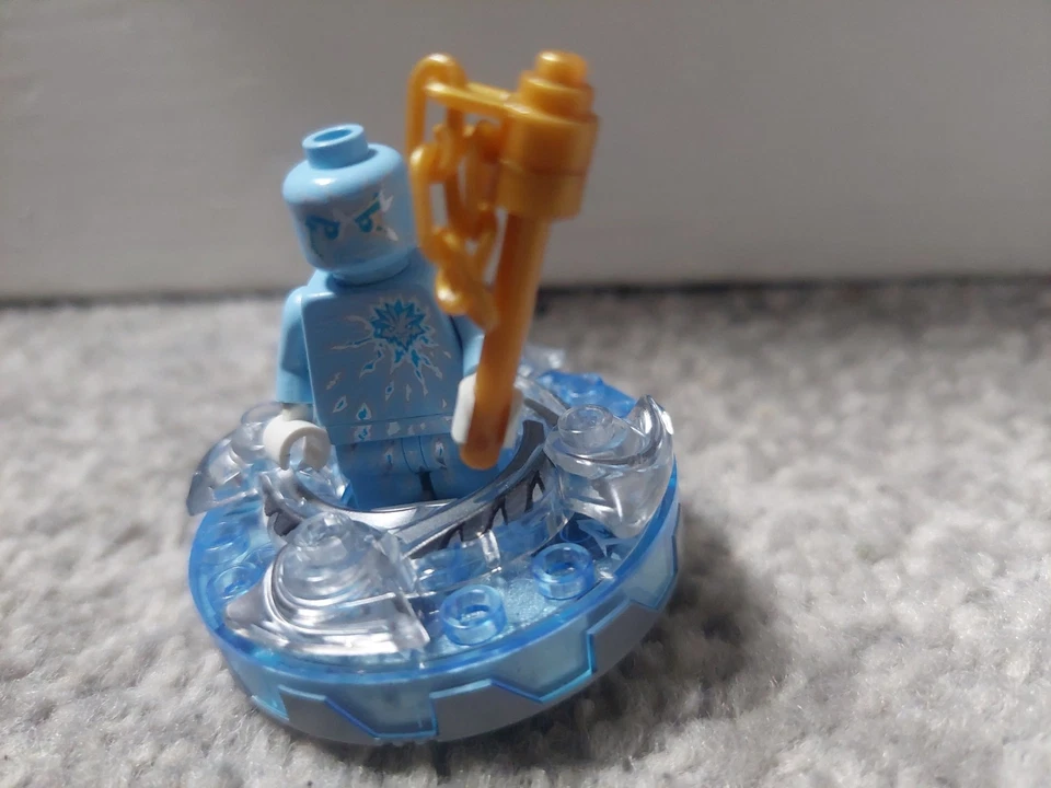 LEGO NINJAGO NRG Zane Spinner Set (9590) RARE WITH Accessories Minifigure READ, photo 1 of 3