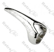 CLAW talon FINGER TIP RING long nails GOTH silver/gold/black PUNK CLAWS rock