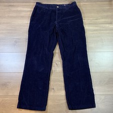 Vineyard Vines Corduroy Pants Men s 36 x 32 Cord Club Classic Fit Navy Blue