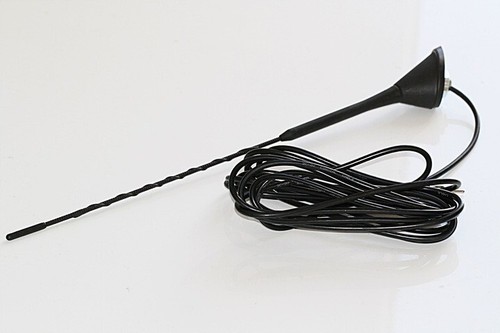 Auto KFZ Antenne Dachantenne mit DIN Stecker + 4,5m Kabel und Antennenfuß - Bild 16 von 24