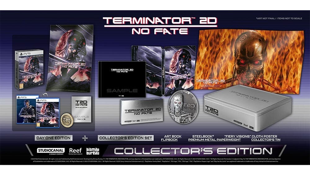 Terminator 2D: NO FATE Collector’s Terminator 2D: NO FATE - Collector's Edition - PS5 + XSX + Switch