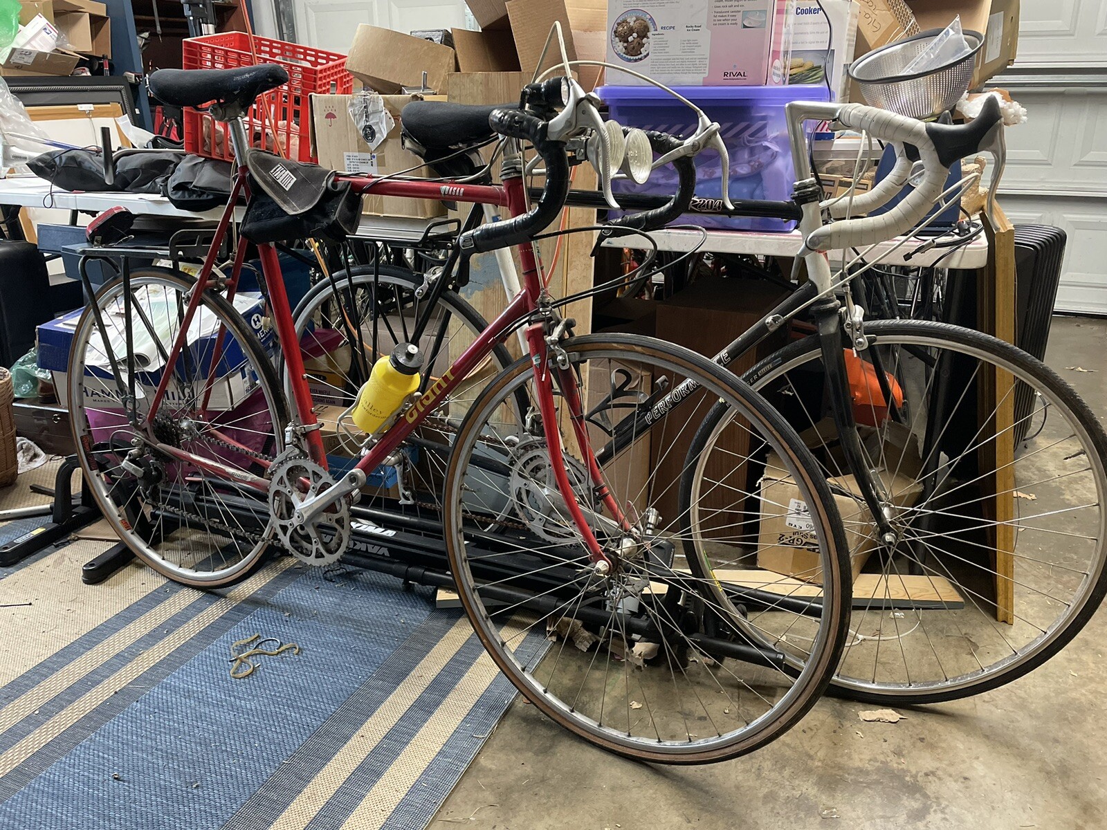 Vintage Giant Perigee Road Bike 52cm Small Steel  700c Shimano Exage 2x7 14Speed