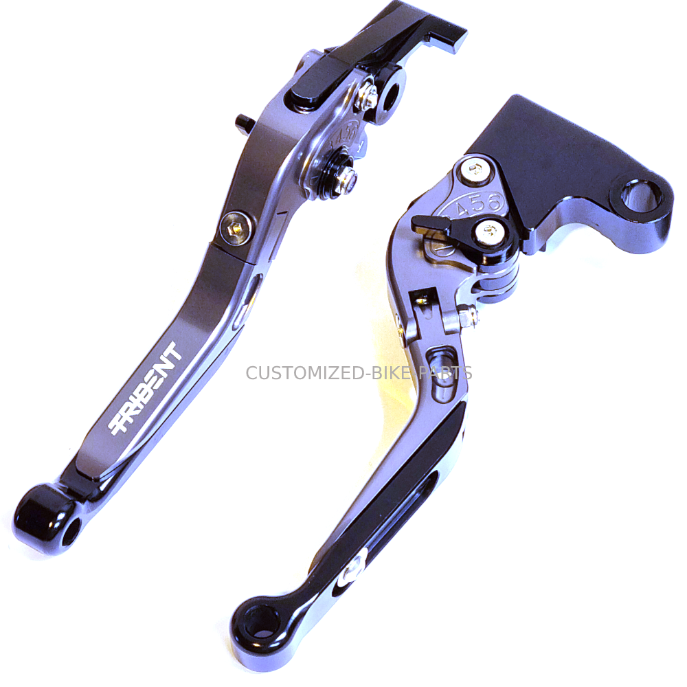 Triumph Trident 660 20212023 Titanium Adjustable Extendable Brake Clutch Levers eBay