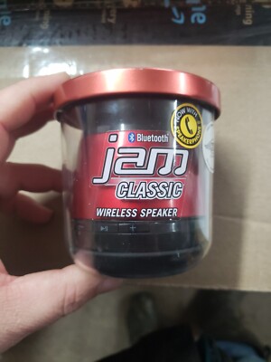 Jam Classic Bluetooth Wireless Speaker Red USED T