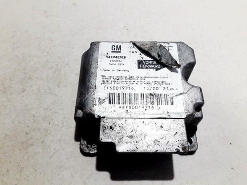 Opel Omega 2001  crash sensors module 24420101, 5wk4 2974  1923594 #754128-47