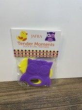 Jafra Baby Teethers Owl Duck Tender Moments Silicone Biting Toys