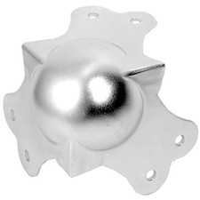 Four Pack Penn Elcom 1003 Large Ball Cabinet Corner 16 Gauge Steel PennBrite
