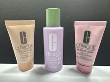 Clinique Skin Care Mini's Travel Size  Lot Of 3 - New -  No Boxes  