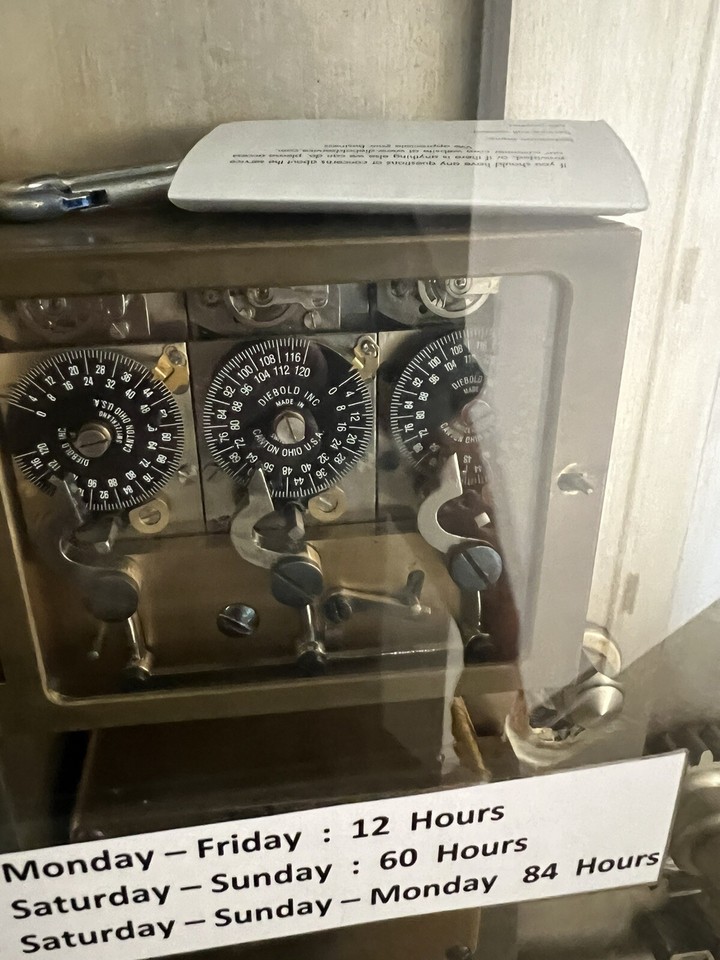 Former PNC Bank Vault Door & Trim eBay