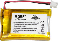 HQRP Battery Works with VXI Blue Parrott 052030, 502030 Blueparrott B250-XT, B25