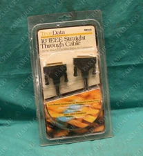 True Data IEEE 1284  10' IEEE Straight Through Cable DB25 25 connectors NEW