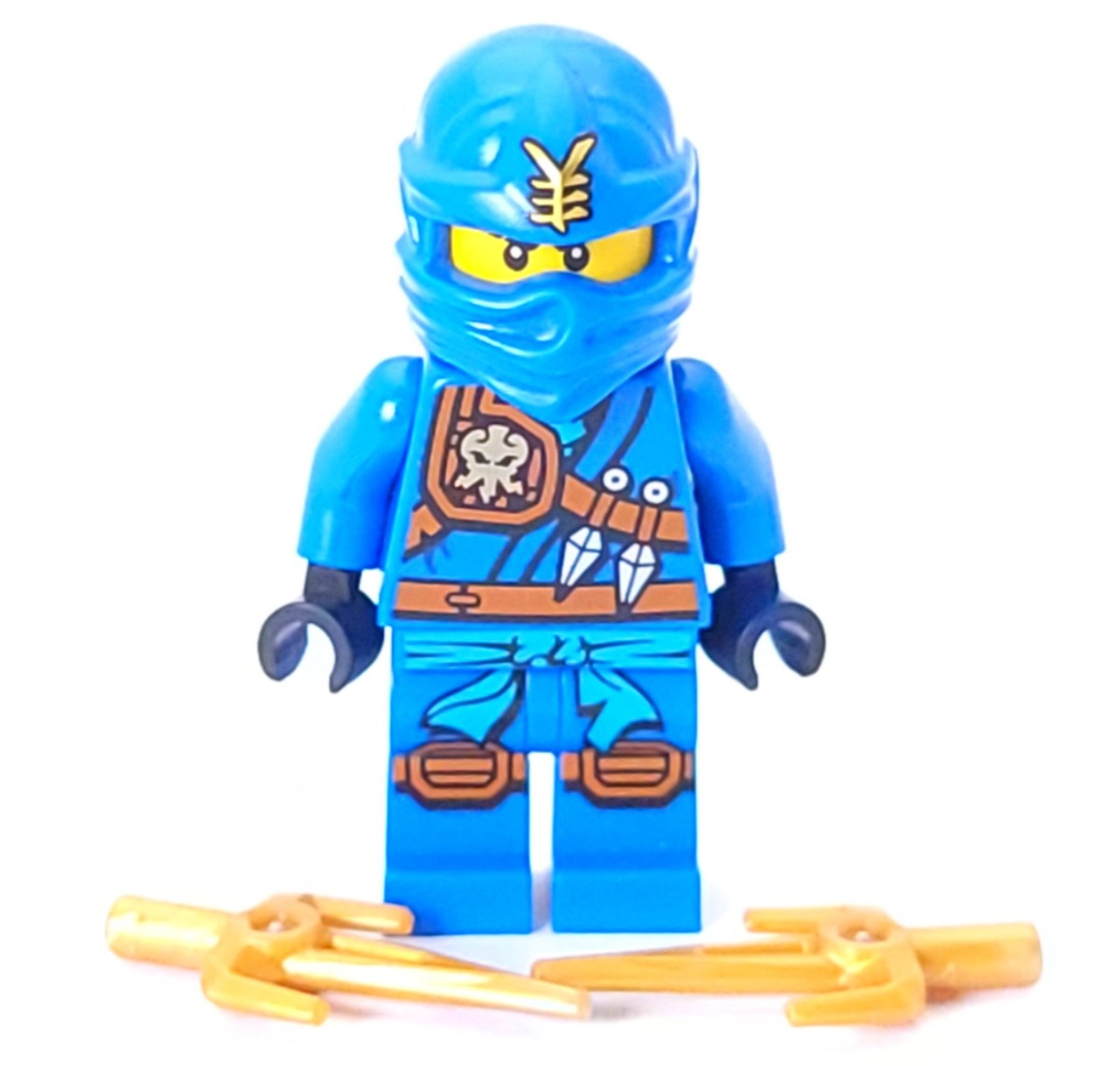 Lego Mini Figure Ninjago Tournament of Elements Jay Jungle Robe 