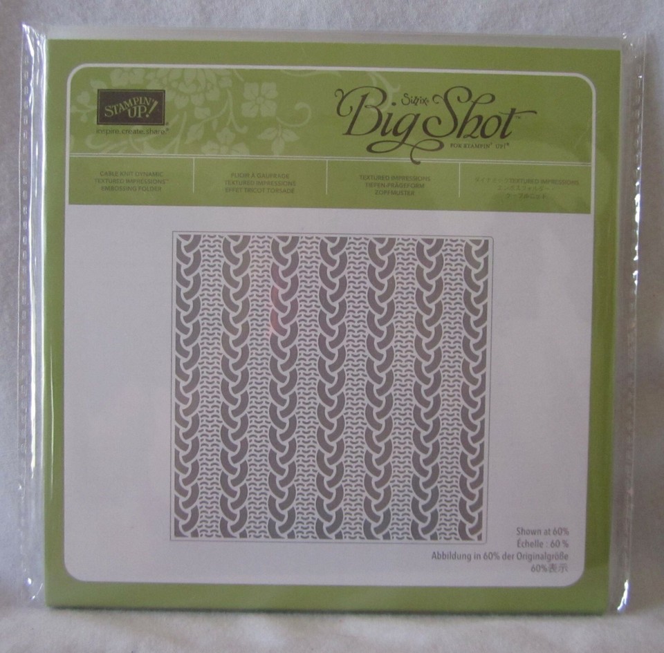 RETIRED Stampin Up EMBOSSING FOLDERS U Choose the Folder NEW | eBay