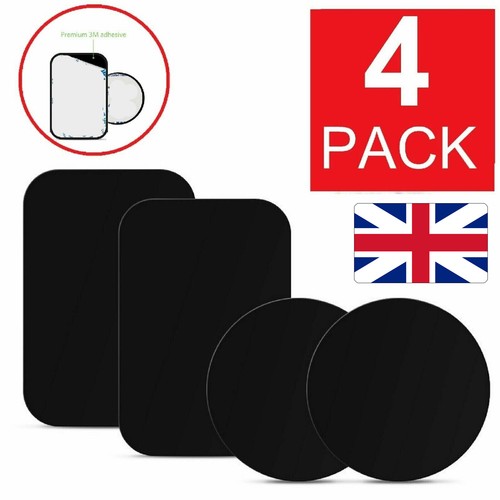 Magnetic Car Phone-Holder Replacement Plates Mobile Phone Metal Plate Sticky Pad - 第 2/13 張圖片