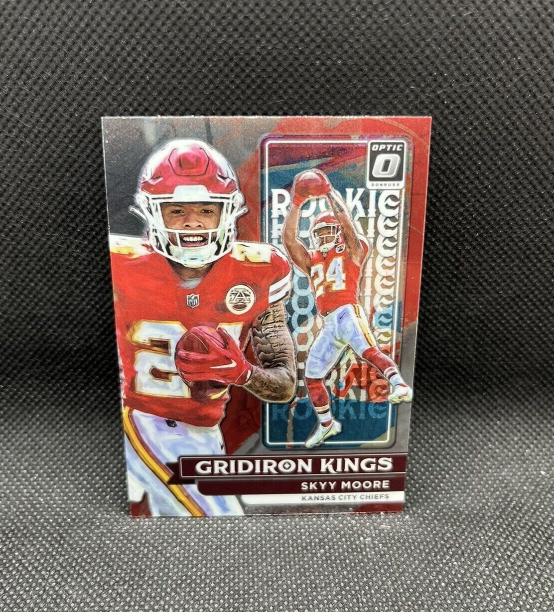 2022 Panini Donruss Optic - Rookie Gridiron Kings #RGK-16 Skyy Moore (RC) Chiefs