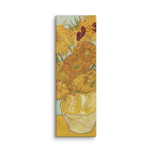 Twelve Sunflowers by Vincent Van Gogh Giclee Fine Art Print Repro on