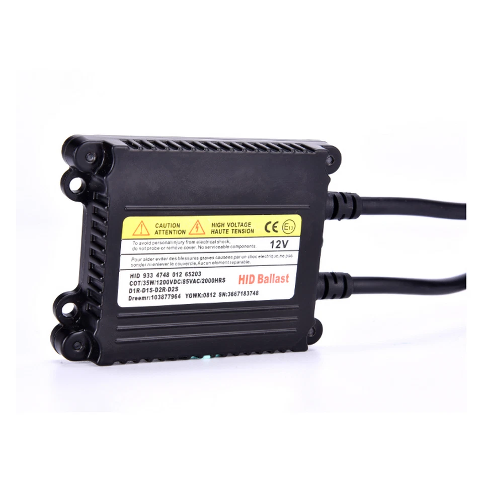 KIT H4-3 6000k 55w FARI BI XENO BI-XENON 55W WATT SLIM DIGITALE BALLAST 6000 K - Immagine 3 di 4