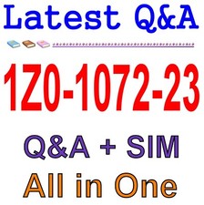 Best Exam Practice Material for 1Z0-1072-23 Exam Q A