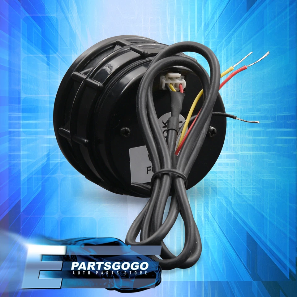 For EVO WRX Eclipse 2" 52MM JDM Voltage Volt Blue Digital LED Auto Gauge Meter - Image 4 of 4