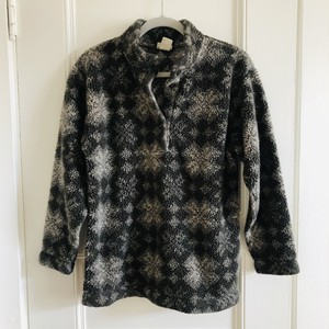 llbean womens fleece pullover