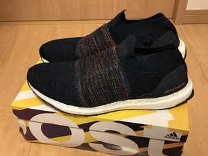 ultra boost laceless navy