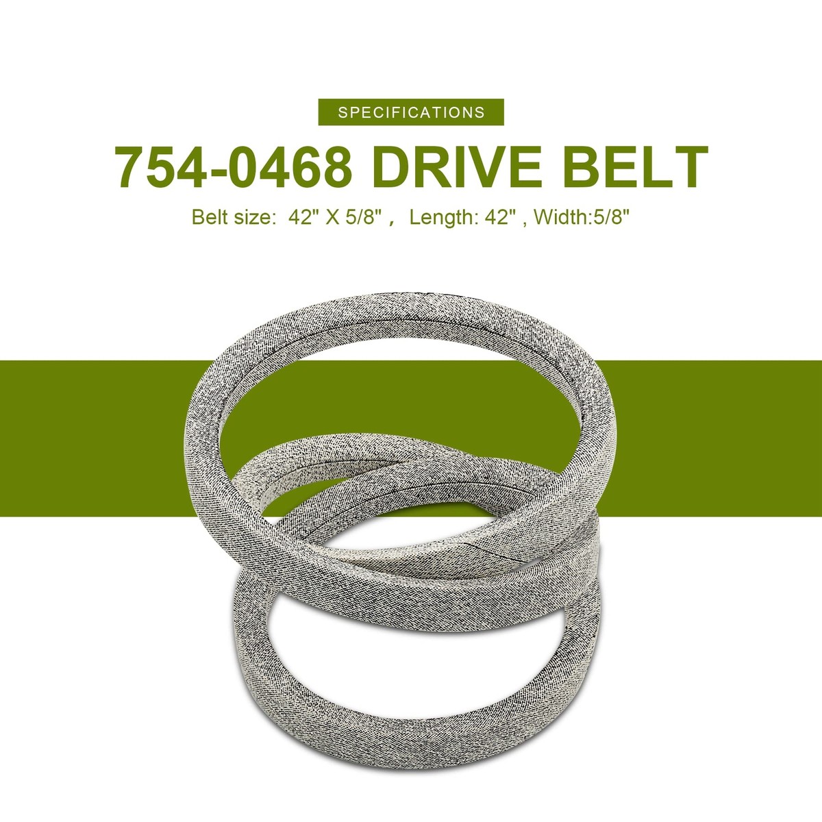 954-0468 754-0468 Drive Belt 5/8