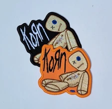 Korn patch, Korn embroidery patch, Korn rock band patch, iron/sew on patch, 
